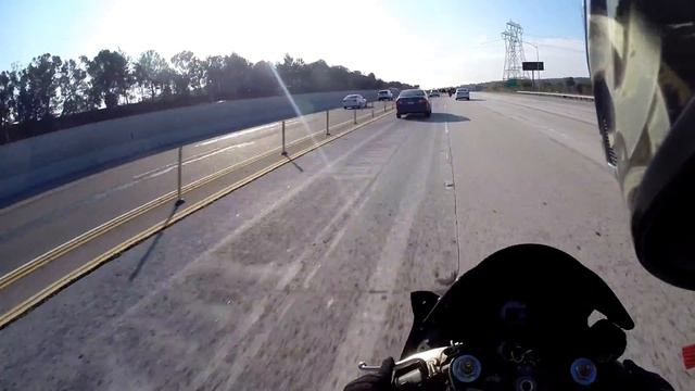 High Speed Follow The Leader | Kawasaki ZX-6R & Yamaha R6 смотреть онлайн
