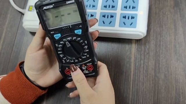 MESTEK Digital Multimeter 1999 counts Backlight AC/DC Ammeter Voltmeter Ohm Handled multitester смотреть онлайн