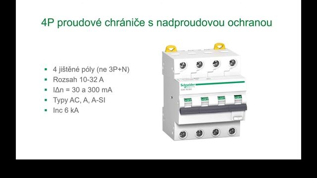 Modulární přístroje Acti 9 - proudové chrániče, spínaní LED, svodiče přepětí; rozvodnice NN смотреть онлайн