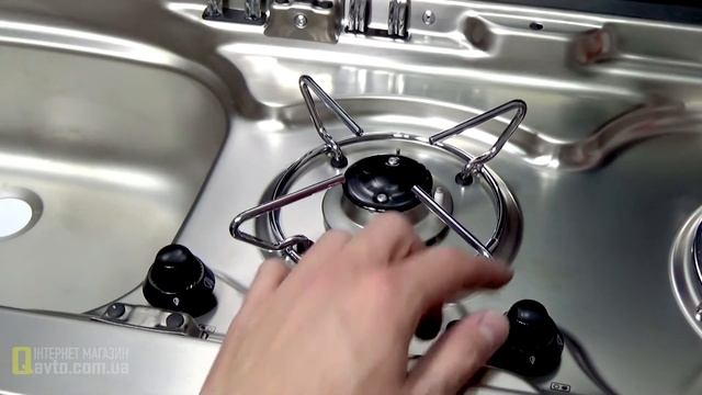DOMETIC HSG 2370 (MO9222) TWO-BURNER HOB AND SINK COMBINATION WITH GLASS LID смотреть онлайн