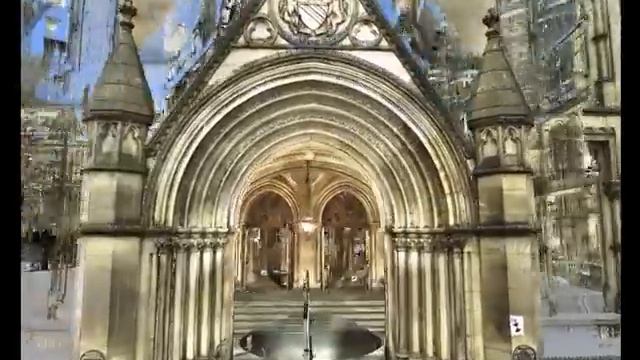 Manchester Town Hall Laser Scan смотреть онлайн