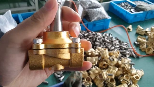 AIRKERT 2W valve Assemble Work смотреть онлайн