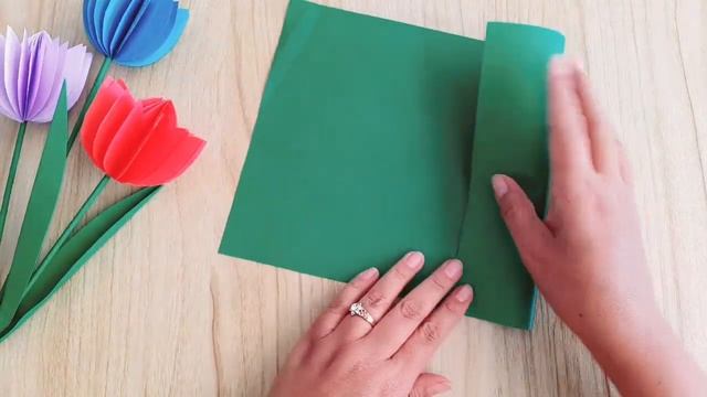 Como hacer Flores de Papel / Tulipanes / DIY / Manualidades смотреть онлайн