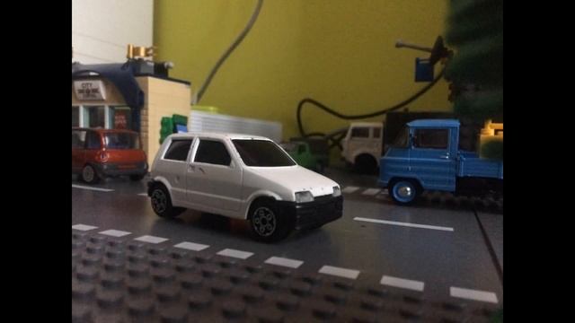 Fiat Cinquecento i Jelcz 272 MEX 1:43 смотреть онлайн
