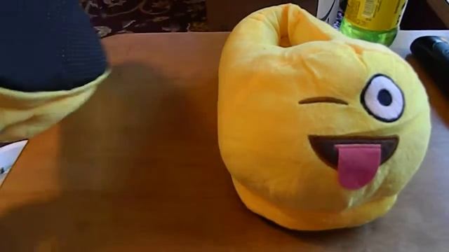 Funny Emoji Fuzzy Fluffy Slippers #SDSG #Review #Unboxing смотреть онлайн