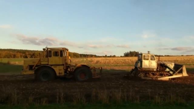 K-700 против тракторов