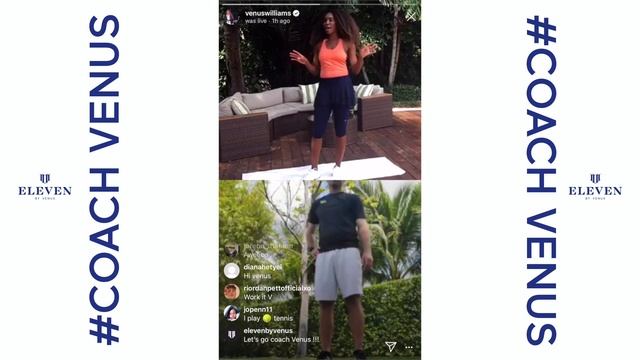 #CoachVenus -Venus Williams works out with Coach Erick смотреть онлайн
