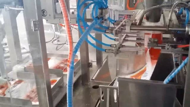 Фасовка риса, гранулированных продуктов в готовый пакет 1 станция смотреть онлайн