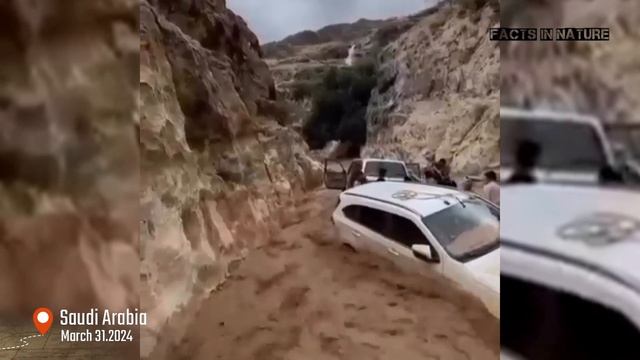 6 devastating minutes! Natural disasters strike Saudi Arabia in the Holy month of Ramadan смотреть онлайн