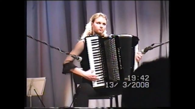 Н.Паганини "Кампанелла" обр. Р.Вюртнера Аккордеонистка Анастасия ПЕТРОЧЕНКО