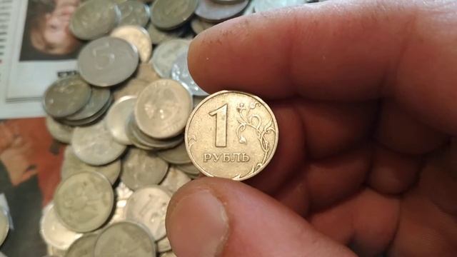 Современные монеты России. Где нахожу монеты для коллекции. смотреть онлайн