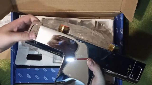 Распаковка — Смеситель GROHE Grotherm 2000