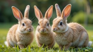 Песенка про кроликов. Развлекательное видео для детей