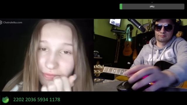 РЕАКЦИЯ !!! на Фингерстайл ГИТАРИСТА в Чат рулетке! смотреть онлайн