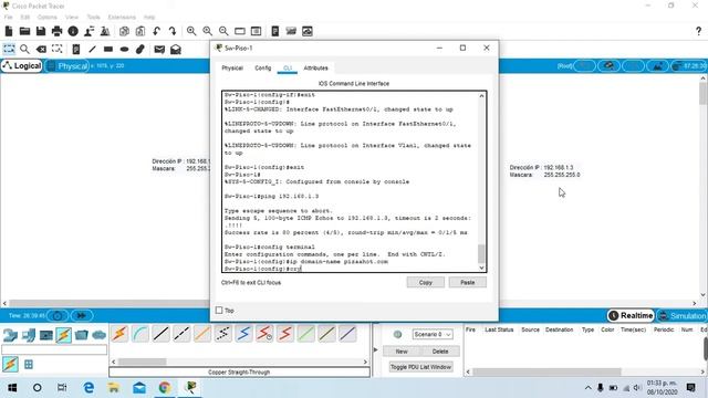 Configurar LINE VTY de switch Cisco | Packet Tracer смотреть онлайн