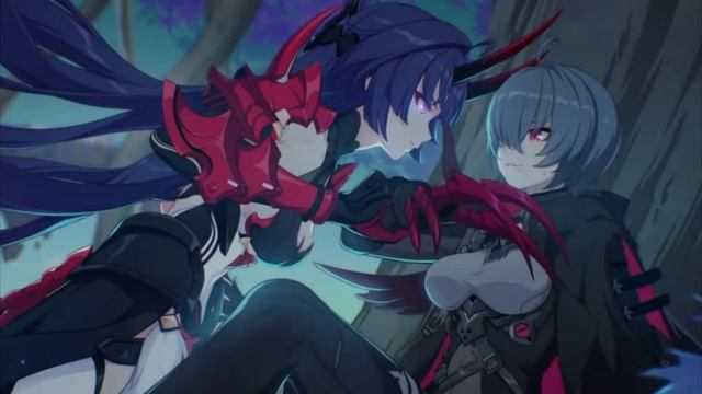 Mei fight Raven in Elysian Realm / Honkai Impact 3rd смотреть онлайн
