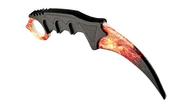 Нож-керамбит из дерева "Вой" от MASKBRO смотреть онлайн