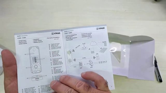 VIMAR K40960 Kit Doorbell da parete con 1 doorbell 40960 WiFi, Videocitofono Smart davvero interess смотреть онлайн