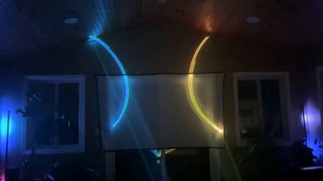 Review Ehaho DJ Laser Party Lights, 3D Animation RGB Lazer Stage Lighting, DMX512 Music Sound смотреть онлайн