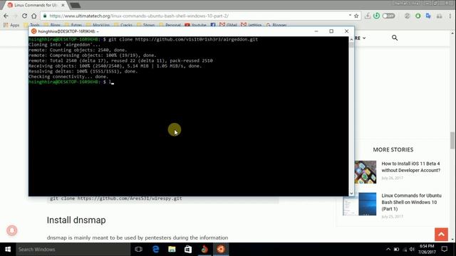 How to Use Linux Commands for Ubuntu Bash Shell on Windows 10? смотреть онлайн