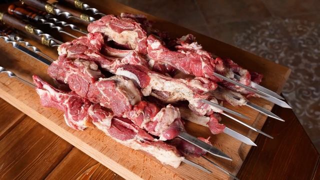 MEGA Assorted Caucasian Kebab!!! смотреть онлайн