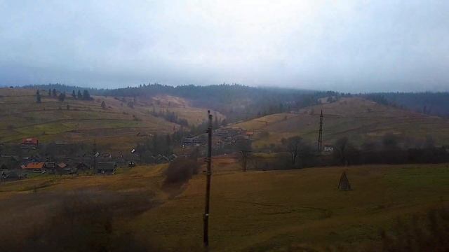 Закарпатье. Transcarpathia. Закарпаття. Поездка на поезде смотреть онлайн