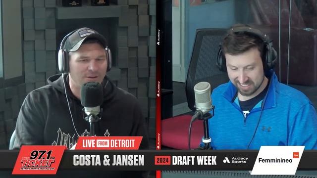 Costa and Jansen | 97.1 The Ticket Live Stream | Thursday, April 25th смотреть онлайн
