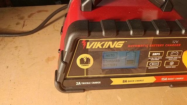 Harbor Freight Viking Battery Charger Review смотреть онлайн