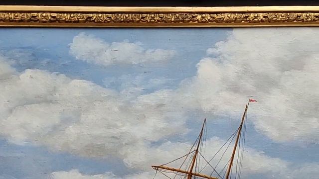 Антикварная Картина в Богатой Раме, Барокко, Холст, Масло, Германия. Первая половина ХХ века смотреть онлайн