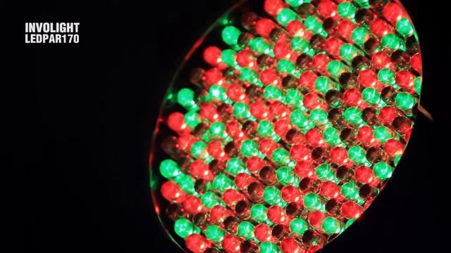 Видео анонс работы светодиодного прожектора Involight LEDPAR170 смотреть онлайн