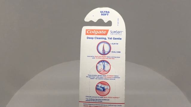 Colgate Slimsoft Dual Core Toothbrush смотреть онлайн