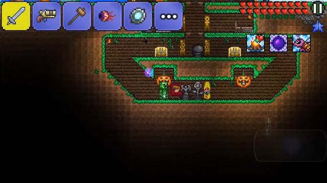 Terraria--4 серия за мечника--Ктухлу ослеп... смотреть онлайн