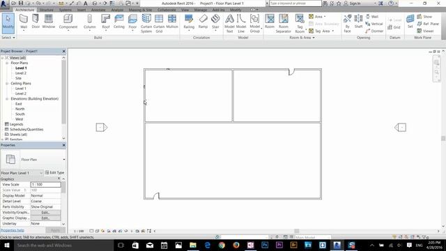 Revit tutorial Architectural Selection in Revit Tutorial 3 смотреть онлайн