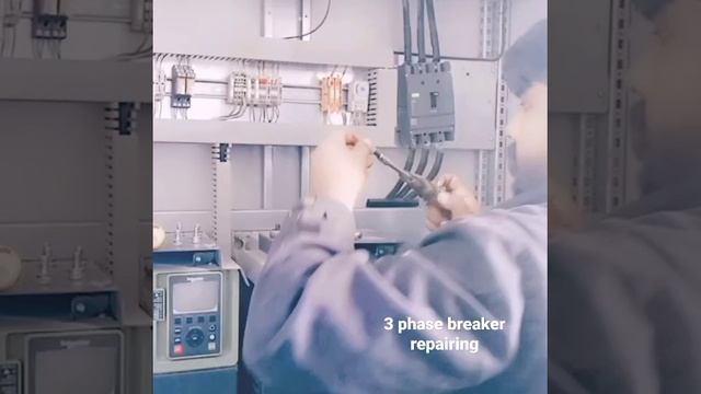 3 phase breaker repairing and install смотреть онлайн