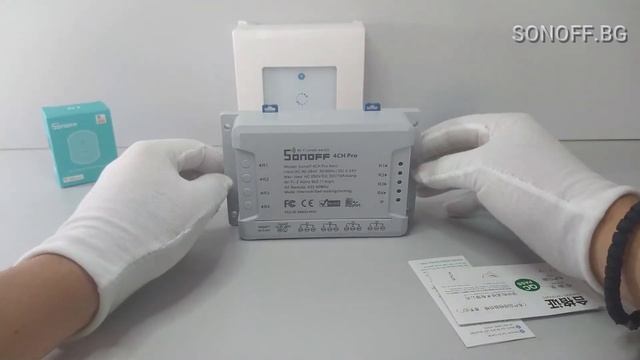 Sonoff 4 CH четириканален интелигентен превключвател с Wi-Fi смотреть онлайн