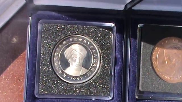 Эксклюзив! Сравнение 20 тенге 1993 и пробных монет 1992 года. Раритеты из коллекции Евгения И. смотреть онлайн