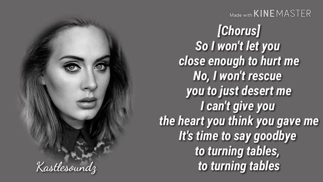 Adele -Turning Tables (Lyrics) смотреть онлайн