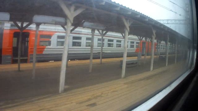 Станция Рутов, временная деревянная платформа смотреть онлайн