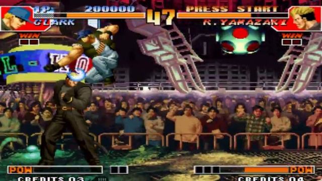 KOF 97 CLARK SINGLE PLAYER FULL GAMEPLAY смотреть онлайн