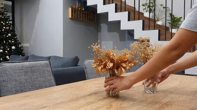 RUSTIC CHRISTMAS TABLE DECORATION I UNBOXINGPERALATAN MAKAN MURAH IKEA | IKEA HAUL смотреть онлайн