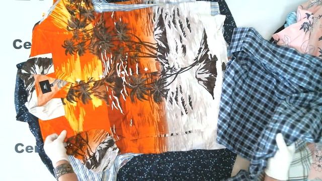 #6935 Рубашки мужские C&A лето сток цена 1450 руб. за 1 кг. вес 5,1 кг. /26 шт/7390 руб/284 руб смотреть онлайн