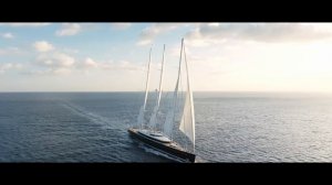 Парусная мега яхта Sea Eagle 265 футов  | 4K