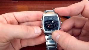 Настройка CASIO Edifice EFA-120L-1A(1)