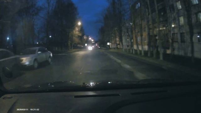 Ночная и вечерняя съемка Jansite 10 Видеорегистратор зеркало смотреть онлайн