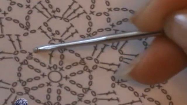 Вяжем снежинку (часть 1) смотреть онлайн