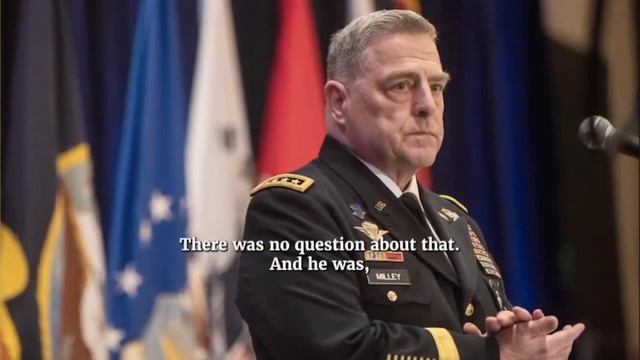 General Milley confirms that Trump made the captiol a soft target for the mob смотреть онлайн