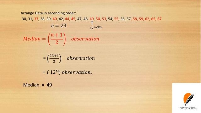 The median test - using chi square test (with examples) in hindi смотреть онлайн