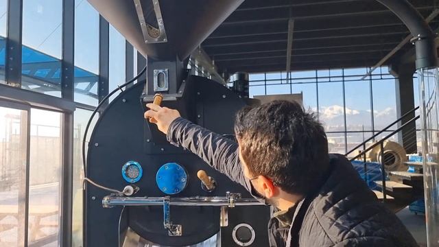 Машина для обжарки кофе - Coffee Roasting Machine - Kahve Kavurma Makinası - OS - 30K смотреть онлайн