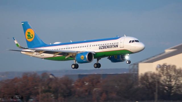 Uzbekistan Airways Airbus A320 Neo, Flight Test Toulouse Blagnac Airport