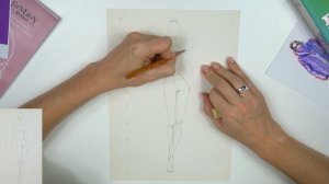 Fashion Иллюстрация - Рисуем fashion фигуру с опорой на 1 ногу